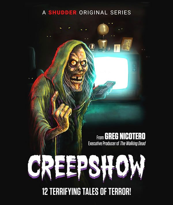 poster original y oficial de la serie de terror de shudder creepshow 2019