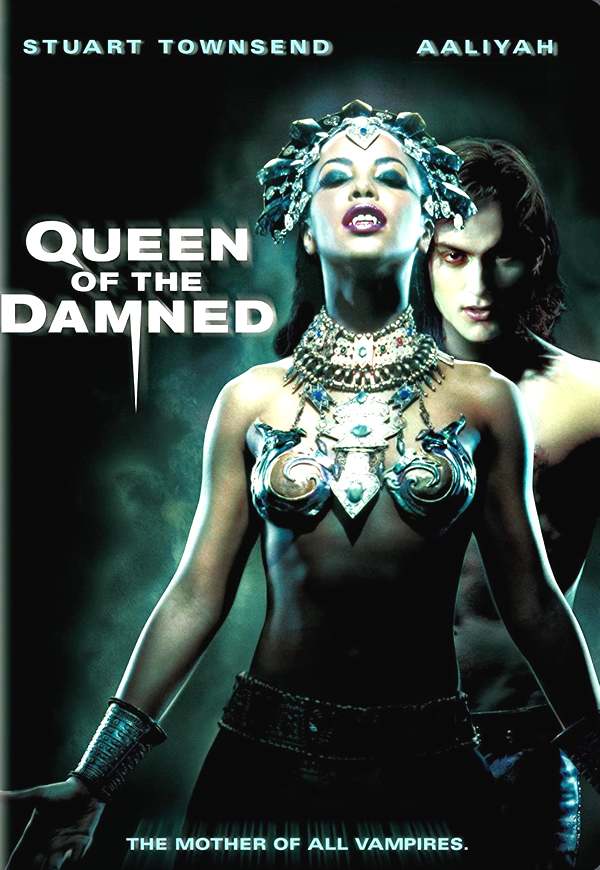 póster original de la película de vampiros la reina de los condenados del libro de anne rice